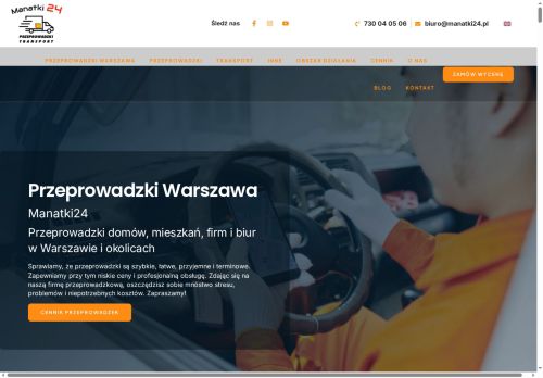 opinie Manatki24.pl - Przeprowadzki | Transport - Warszawa |